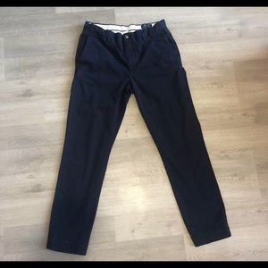Polo Ralph Lauren stretch slim fit navy chino pants